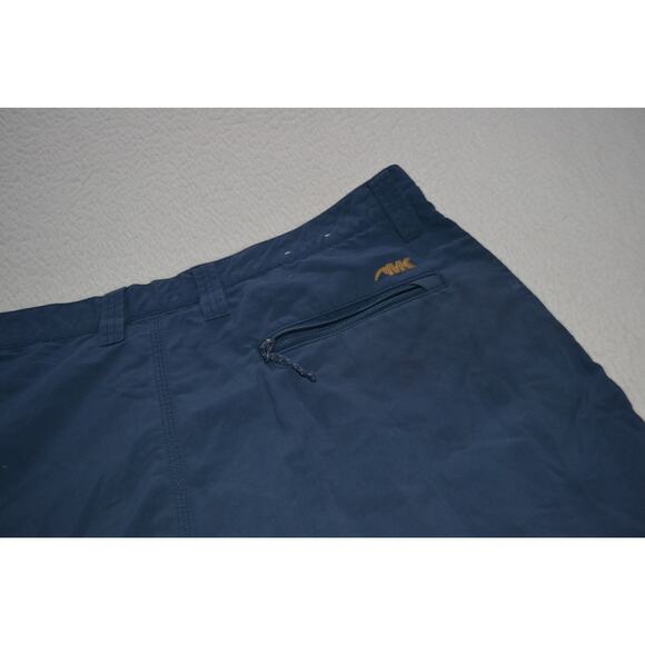 Mountain Khakis Cargo Shorts Mens Size 38 Camping Hiking Blue Nylon - Picture 7 of 7